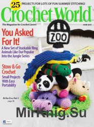 Crochet World Magazine June 2015
