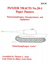 Paper Panzers: Panzerkampfwagen, Sturmgeschuetz and Jagdpanzer (Panzer Tracts No.20-01)