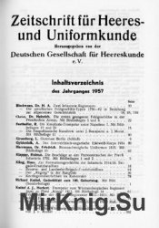 Zeitschrift fur Heeres- und Uniformkunde №152-156