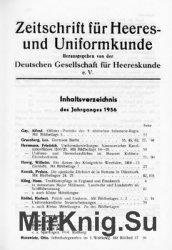 Zeitschrift fur Heeres- und Uniformkunde №146-151