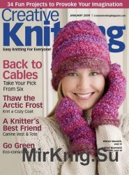 Creative Knitting January 2009