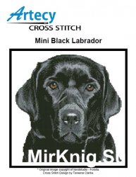 Mini Black Labrador (Artecy Cross Stitch)