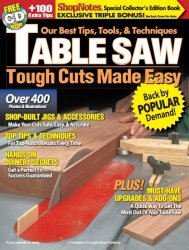 ShopNotes Table Saw: Tough Cuts Made Easy