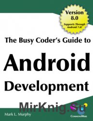 The Busy Coder’s Guide to Android Development. Version 8.0