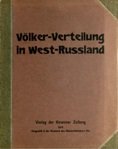 Volker-Verteilung in West-Russland  (распределение народов в Западной России)