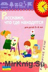 Расскажи, что где находится. Развитие речи. Для детей 5-6 лет