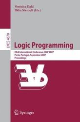 Logic Programming. 23rd International Conference, ICLP 2007, Porto, Portugal, September 8-13, 2007. Proceedings