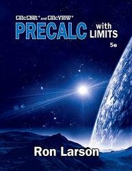Precalculus with Limits: with CalcChat and CalcView, 5th Edition