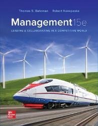 Management: Leading & Collaborating in the Competitive World, 15th Edition